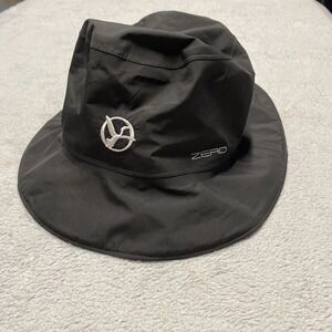 Zero Restriction Golf Bucket Hat Black OS Rain Gear Lightweight Packable
